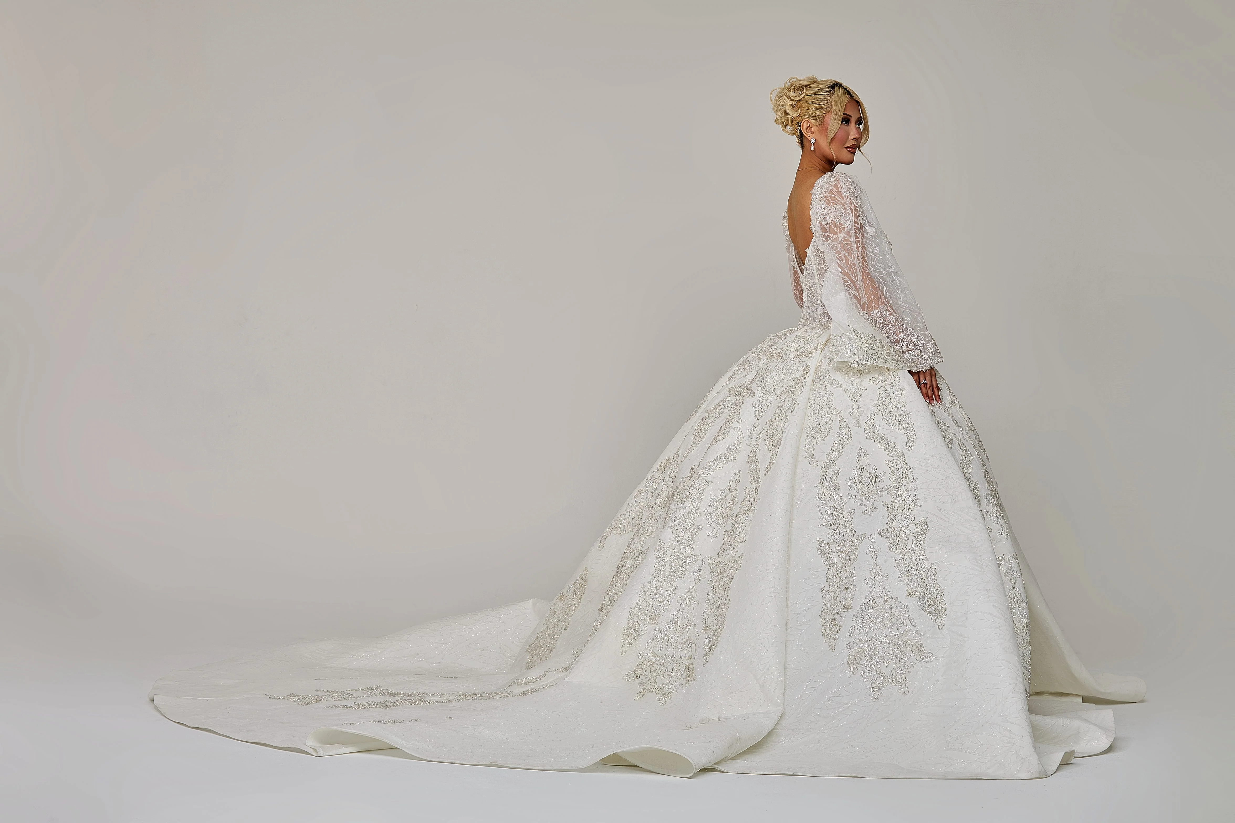 Regal Wedding Dress - Image 2